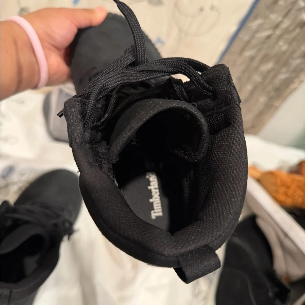 Men's Black Lace-Up Boots